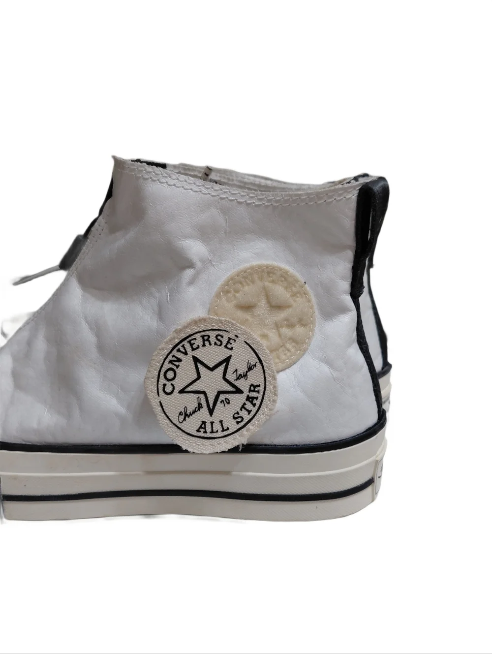 NEW Converse x Joshua Vides Chuck Taylor White Zip Up Artist High Tops